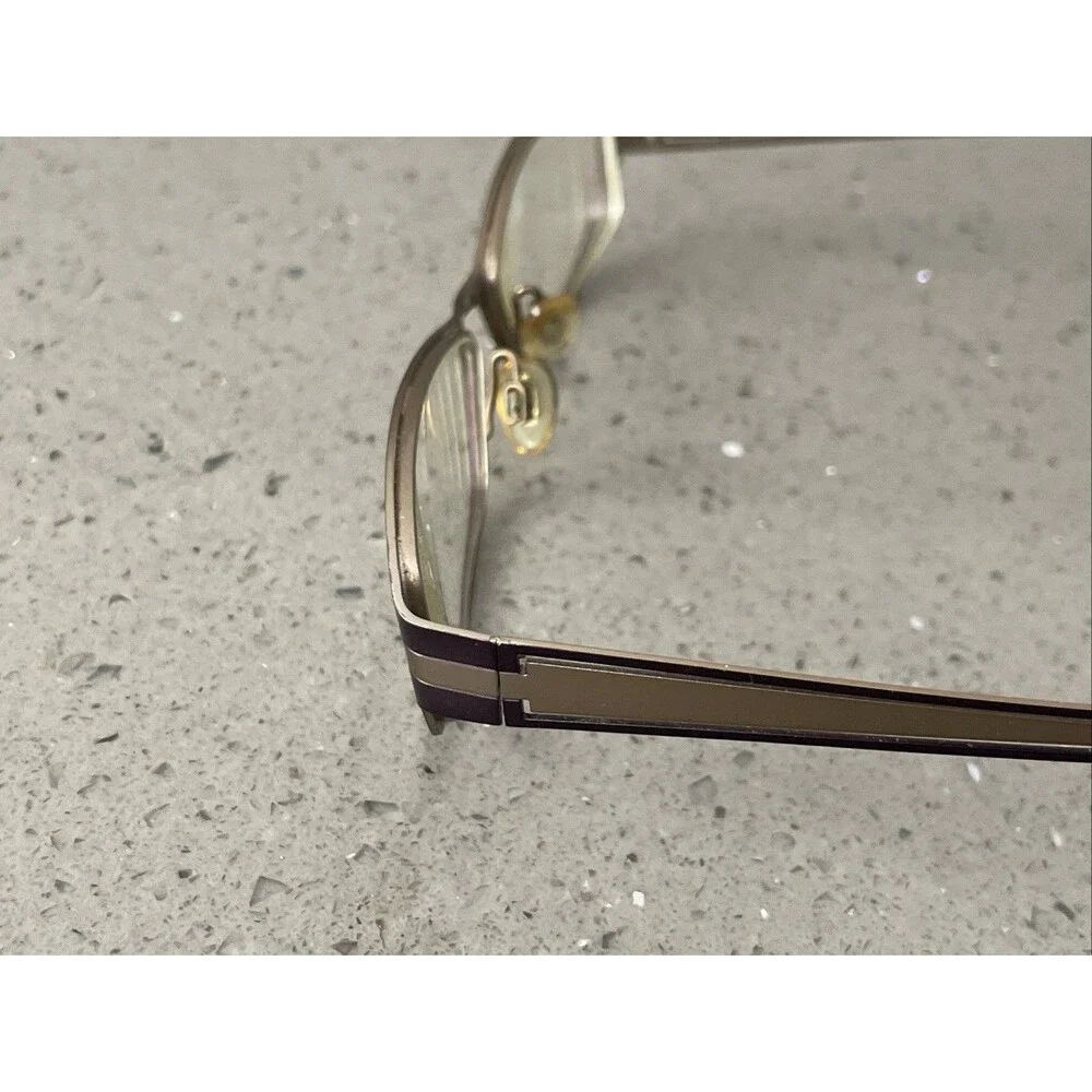 Fysh UK 3363 582 Eyeglasses Frames ONLY 51-15-135 Urban Eyewear Purple Gold